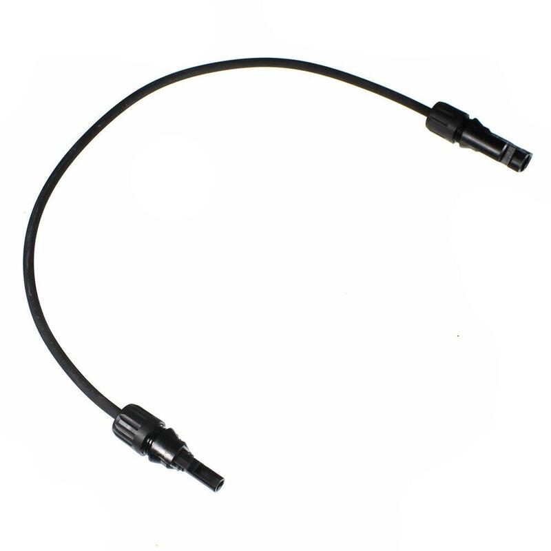 Diverse Solar Cable De Extensión 6mm², Stecker - Buchse 0,5 Meter, 0% (Negro, 0% Mwst) 8-01-001425