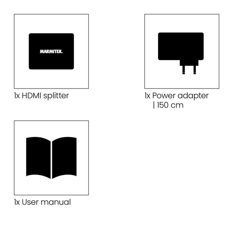 Divisor Hdmi Marmitek Split 312 Uhd