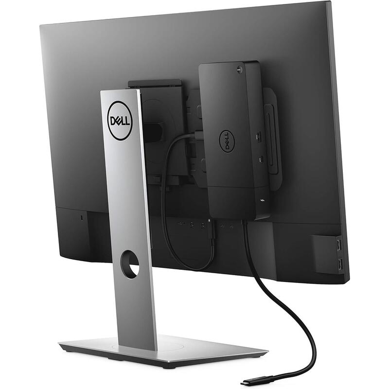 Docking Station Reacondicionado Dell Wd19  180w Negro 3 Usb-C 2 Dp 1 Hdmi 3 Usb 3.0 Rj45 Thunderbolt 3.0   Con Cargador 180w  K20a001