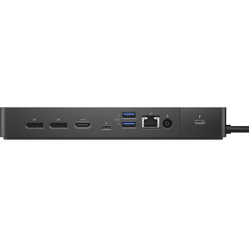 Docking Station Reacondicionado Dell Wd19  180w Negro 3 Usb-C 2 Dp 1 Hdmi 3 Usb 3.0 Rj45 Thunderbolt 3.0   Con Cargador 180w  K20a001
