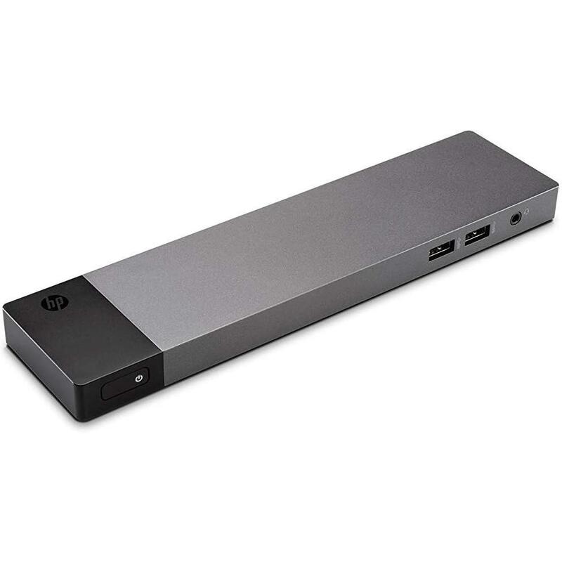 Docking Station Reacondicionado Hp Elite / Zbook Thunderbolt 3 Dock Usb-C 10 Puertos  Con Cargador 120w  841830-002   Hstnn-Cx01   1 Año De Garantia