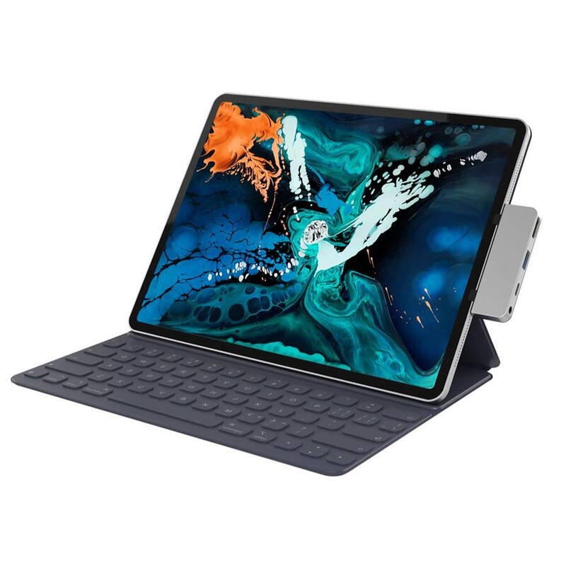 Dockingstation Hyperdrive 4 En 1 Usb-C Ipad Pro4-In-1 Hd319e-Silver