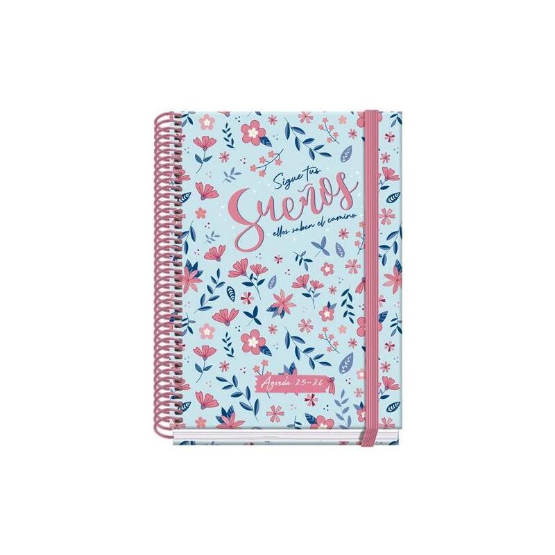 Dohe Agenda Escolar Prime A5 Espiral Sv Blossom 2025-2026