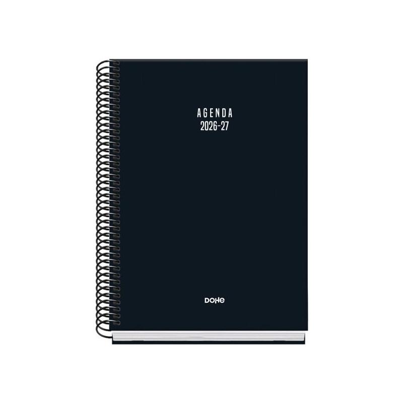 Dohe Basic Colour Vibes Agenda Escolar 26/27 - Formato A5 - Semana Vista - Papel Offset Ahuesado 70g - Cubierta De