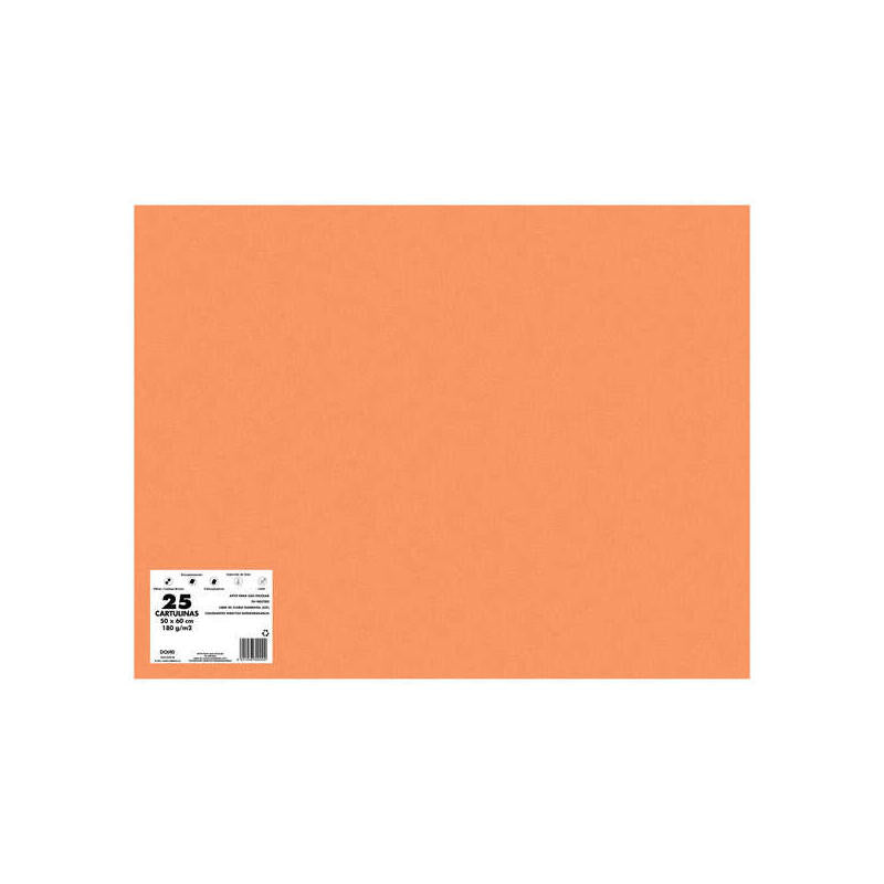Dohe Cartulinas De Colores De 180 G/M2 - 50x65cm - Ph Neutro - Libres De Cloro Elemental - Colorantes Biodegradables