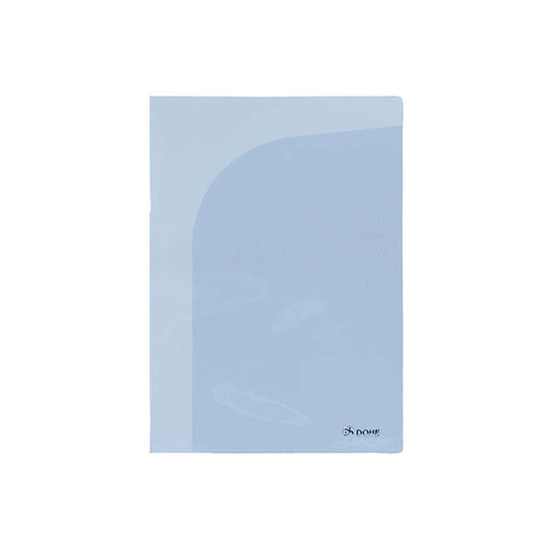 Dohe Dossier Doble De Dos Bolsillos Internos - Tamaã±O A4 - Fabricado En Polipropileno Translucido - Con Bolsas