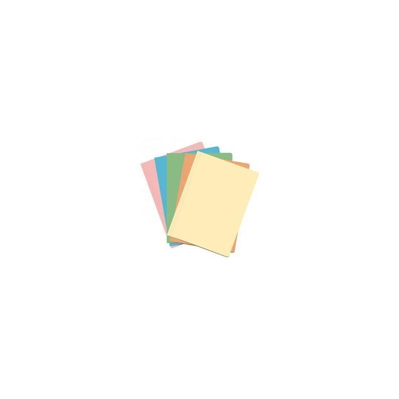Dohe Subcarpeta Cartulina Surtido Colores Suave Folio Fastener 180gr-50u-