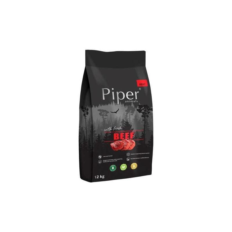 Dolina Noteci Piper Animals With Beef - Dry Dog Food - 12 Kg