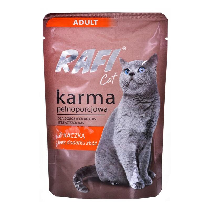 Dolina Noteci Rafi Cat Adult Con Pato - Comida Húmeda Para Gatos - 100g