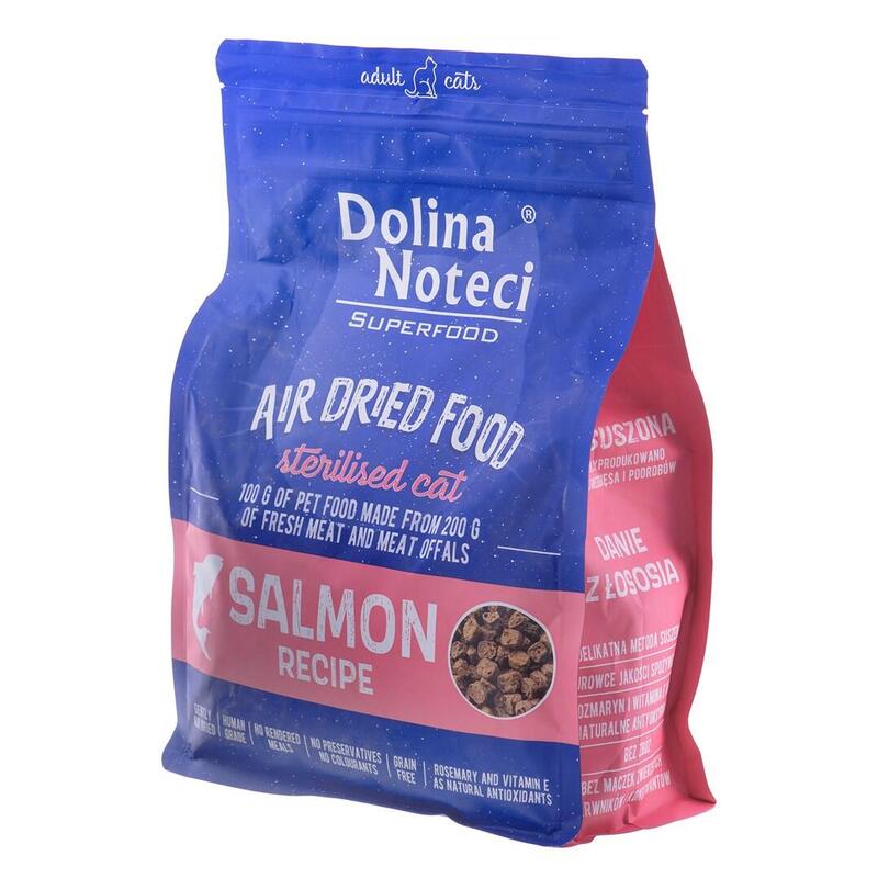 Dolina Noteci Superfood Sterilised Cat Salmón - Comida Seca Para Gatos - 1 Kg