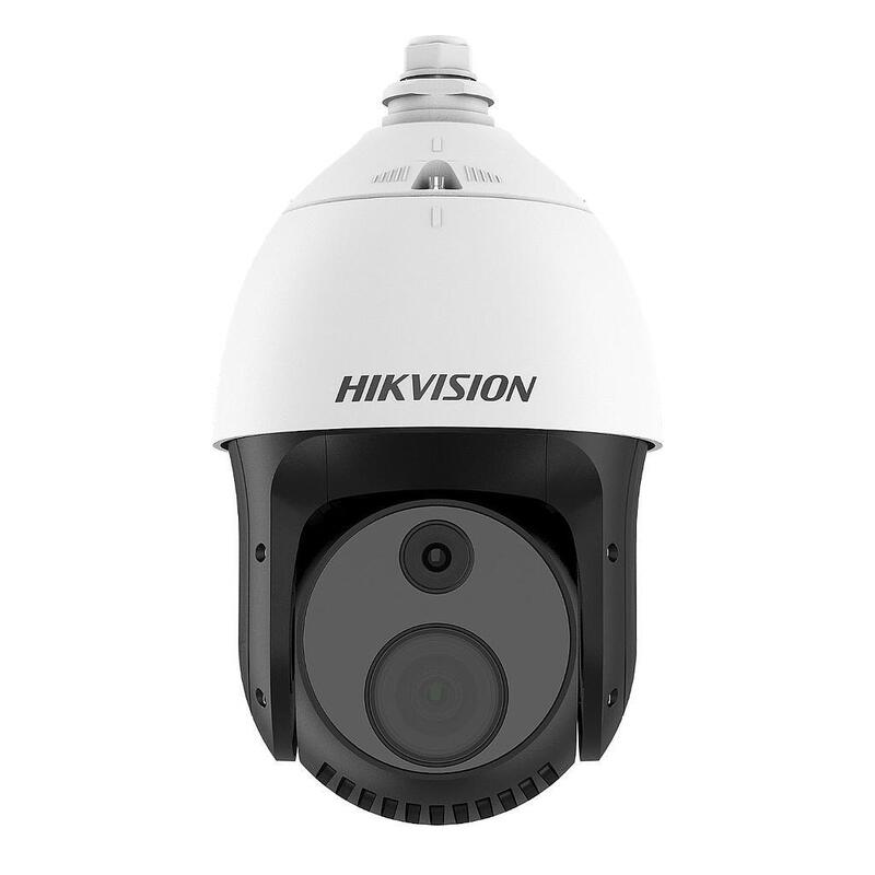 Domo Ptz Ip Biespectro Termográfico 7mm Y Óptico 4,8-153mm 4mp Ir100 E/S Audio Alarma Mic
