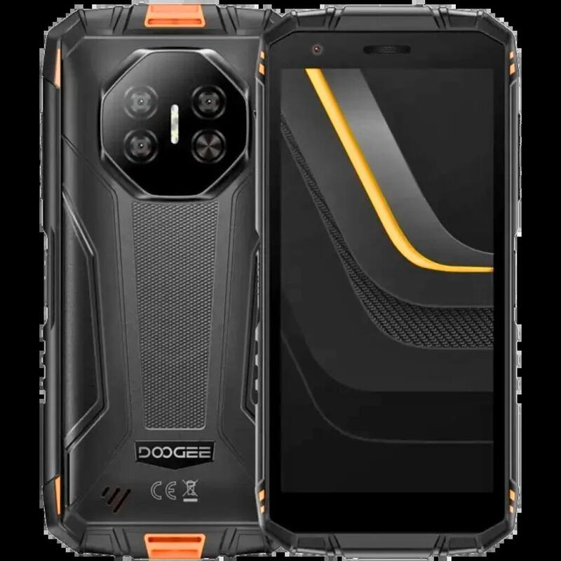 Doogee Fire 3 Max 256gb Naranja Sensor Principal De 48 Mpx /1.8 Y 20 Mpx De Visión Nocturna Ir 8gb + 24gb Virtual Ram