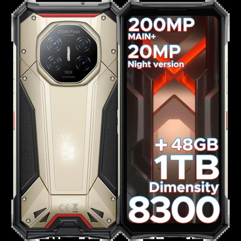 Doogee S300 Plus 12gb/1tb Titanio Dorado