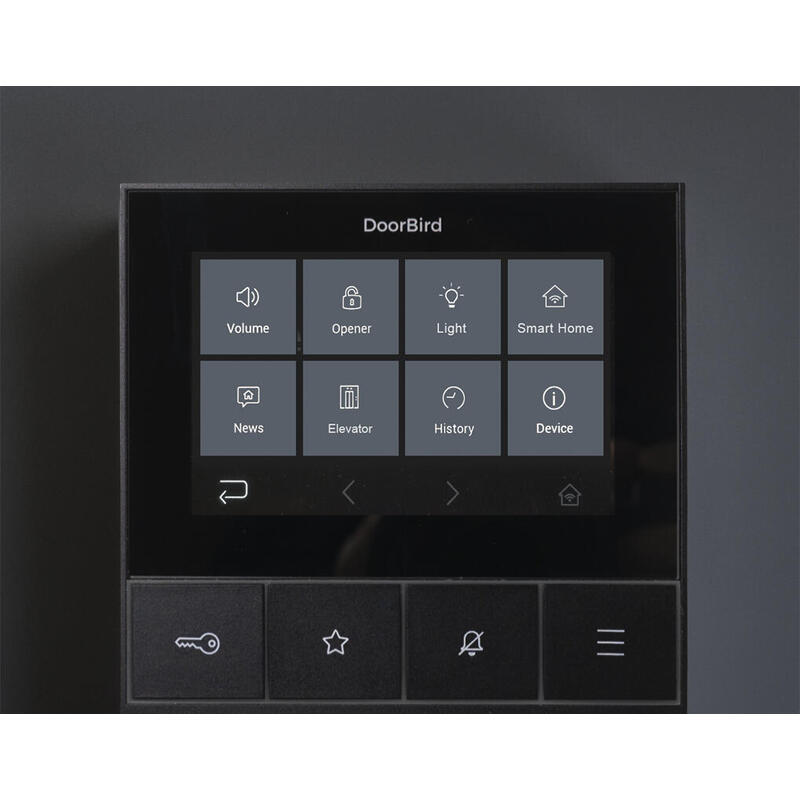 Doorbird Ip Video Estación Interior A1101 Negro Edition