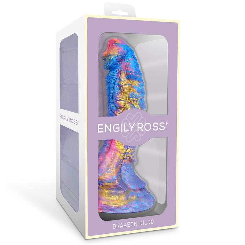 Drakeon Dildo Dragón Silicona Líquida 18 Cm