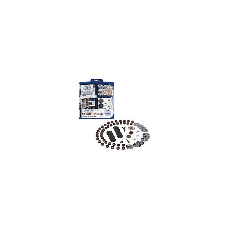 Dremel Sc725 Ez Speed ??Clic Juego De Accesorios 70 Piezas   2615e725ja