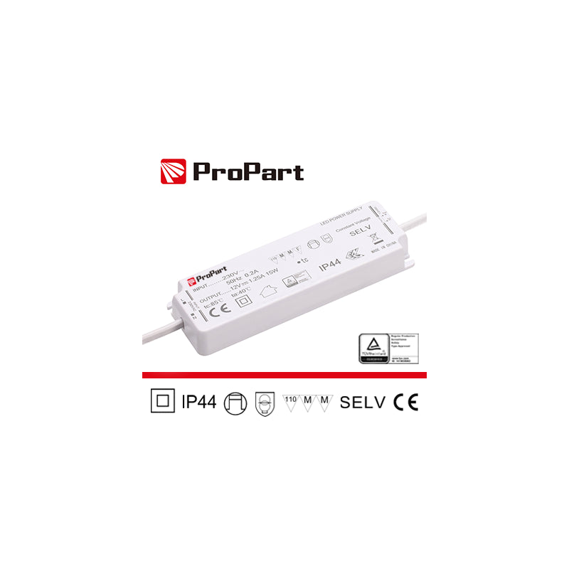 Driver Ip44 24v 50w 2.08a Size:158*51*18mm