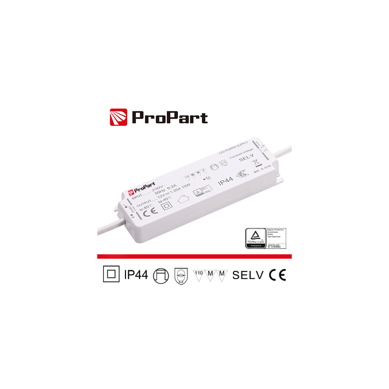 Driver Ip44 24v 50w 2.08a Size:158*51*18mm
