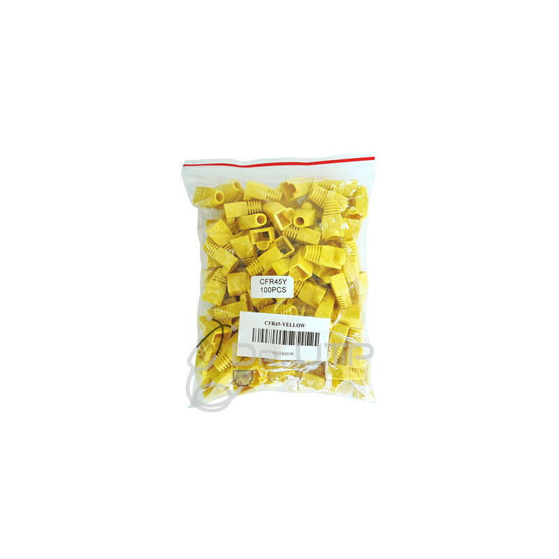 Drutp Cfr45-Yellow Capuchon Color Amarillo Para Conector Rj45 En Bolsa 100 Unidades