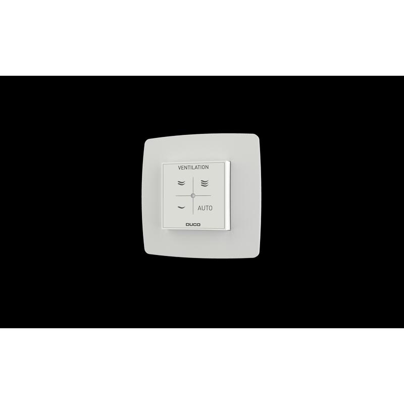 Duco Humidity Room Sensor Rf Wired White