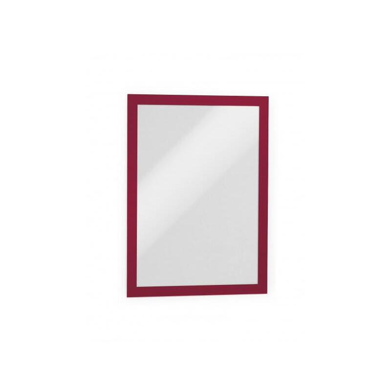 Durable Magnetrahmen Duraframe A4 Grosspck 10er Btl Rojo