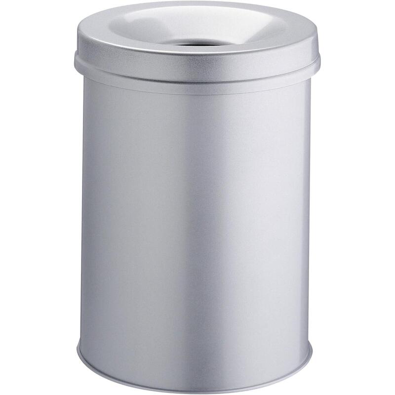 Durable Papierkorb Safe Rund 30 Liter Gris