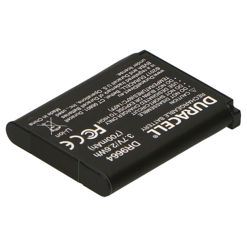 Duracell Digital Camera Batería 3.7v 700mah Para Olympus Li-40b, Nikon En-El10 Dr9664