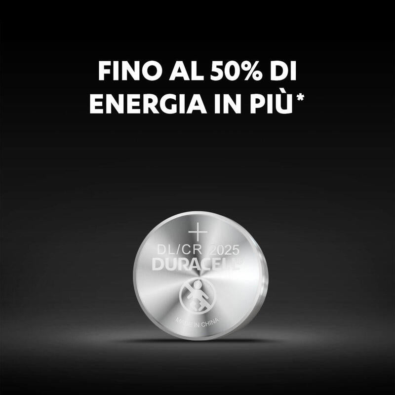 Duracell Pack 2 Pilas Litio Boton 2025 - 3v