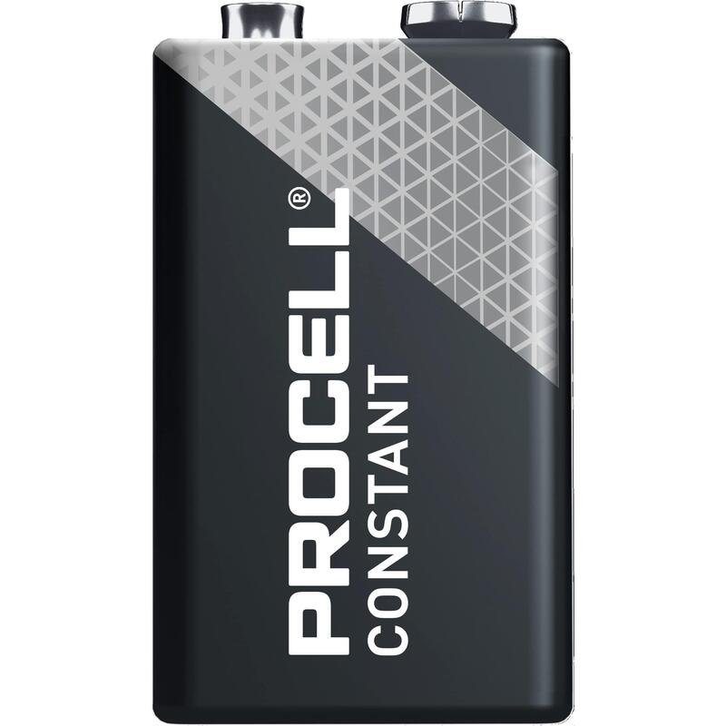 Duracell Procell Constant Alkaline 6lr61 9v X 10 Pc1604ipx10