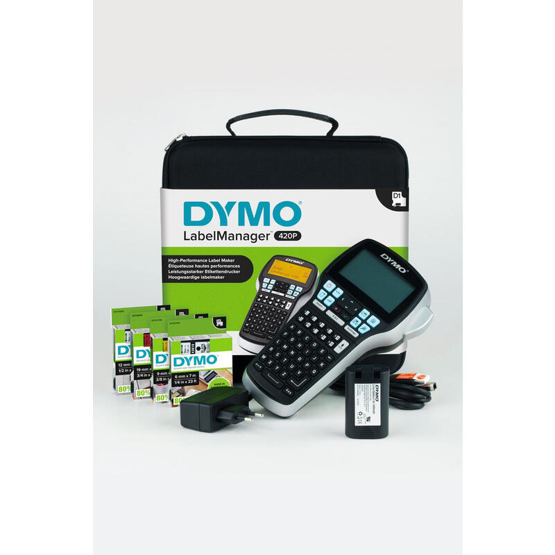 Dymo Labelmanager 420p En Un Práctico Estuche (Estuche Blando)