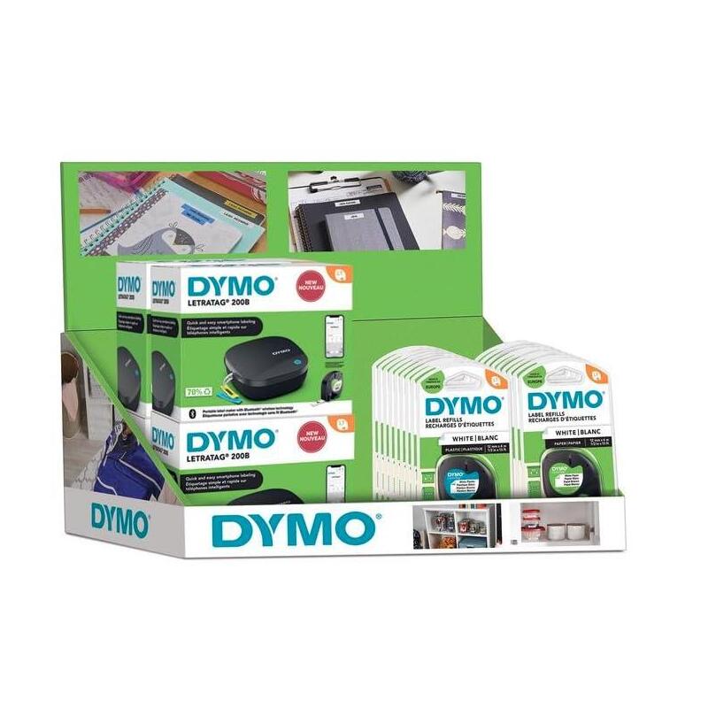 Dymo Lt-200b Kleines Display Con 6 Dispositivos + 20 Cintas