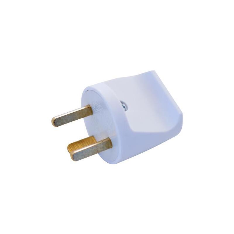 Type K-It (Dk) Plug. White -  Straight