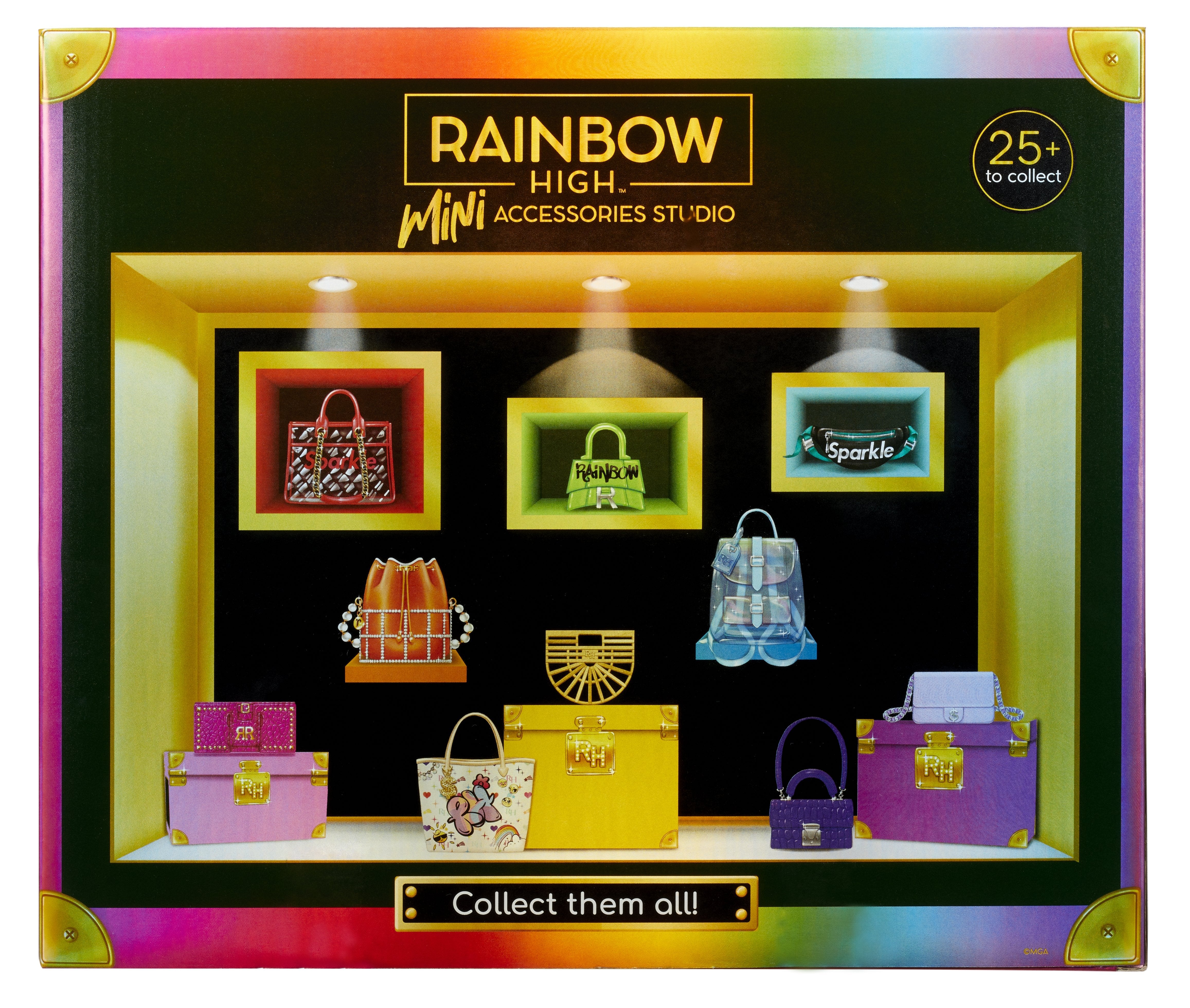 EAN 0035051586067 - Rainbow High Accessories Studio Series 1, H Assortment in PDQ Bolso de muñecas imagen 31