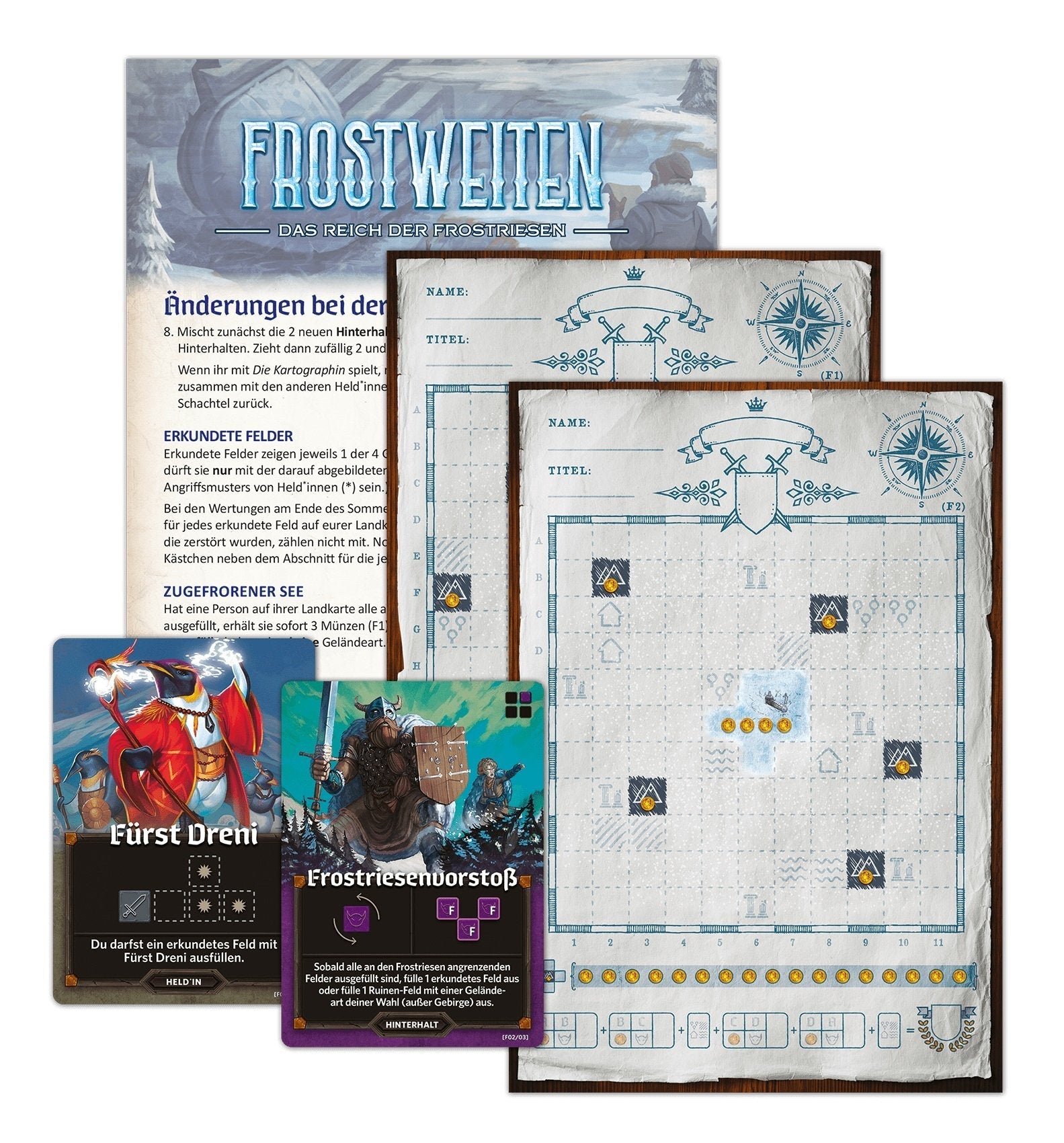 Pegasus The Cartographer & The Cartographer: Distant Expeditions, Expansión Del Juego De Mesa 51314g