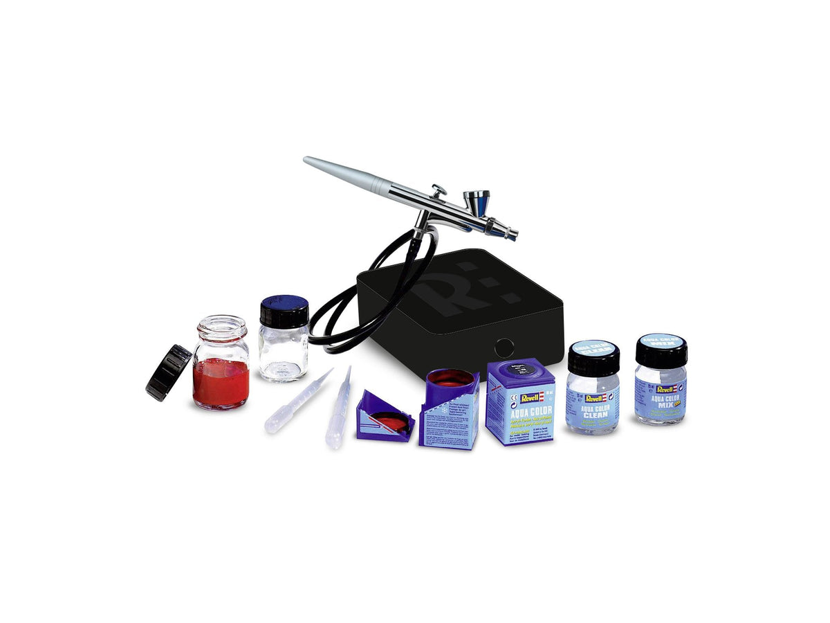 Revell Airbrush Komplett-Set Para Principiantes - New Basic Set