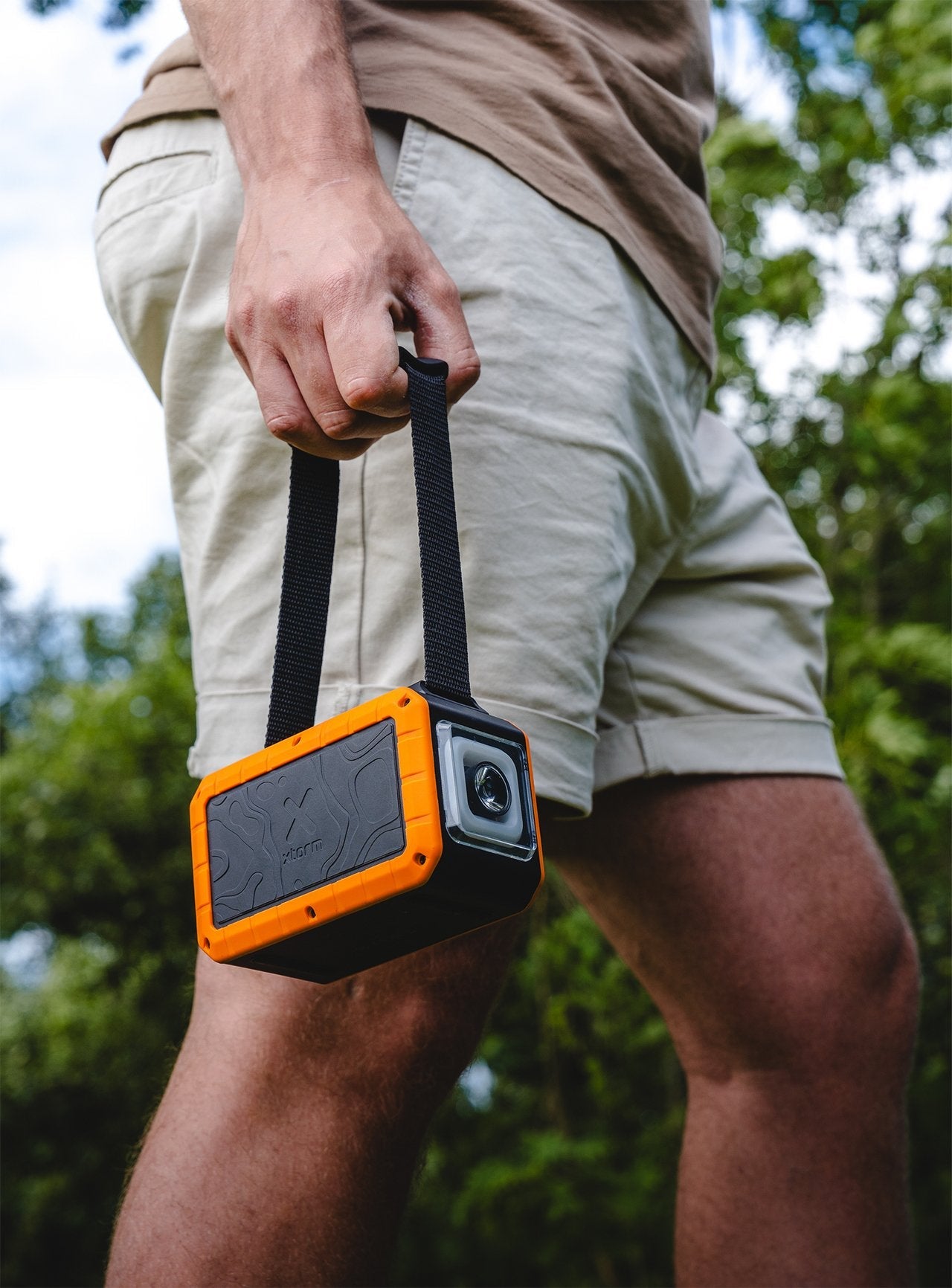 Power Bank Rugerizado Xr-204 40000mah Negro/Naranja Xtorm 40000mah/ 2xusb-C, Usb-A/ Hasta 100w/ Linterna/ Certificación Ip65
