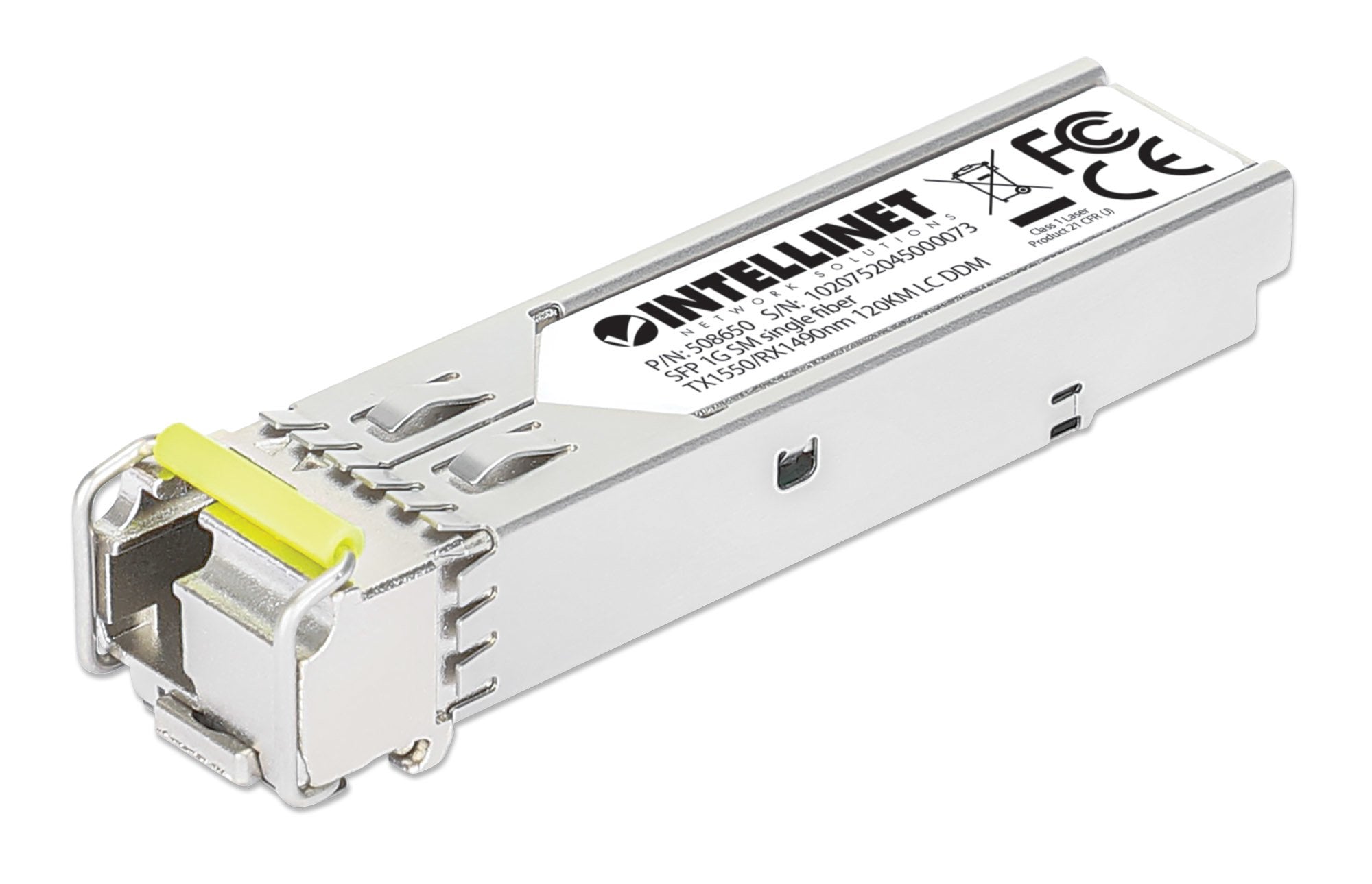 Intellinet Gigabit Mini-Gbic Bidi Wdm Rx1490 Tx1550 Msa-Ko