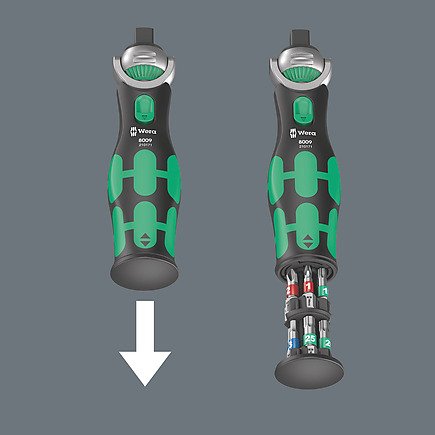 EAN 4013288223050 - Wera 05004281001 llave de carraca 18 pieza(s) Negro, Verde imagen 5