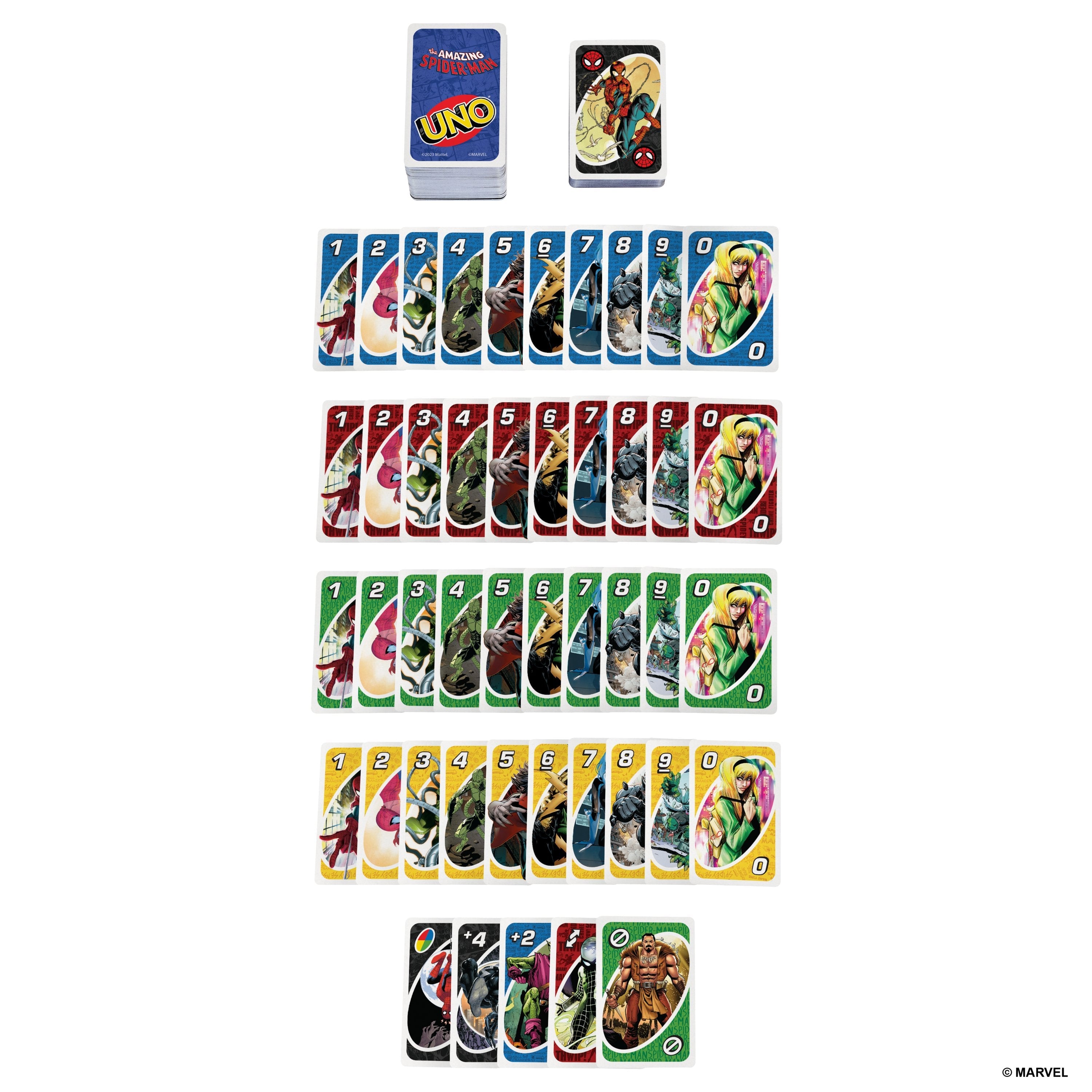 EAN 0194735241415 - Games UNO The Amazing Spider-Man Juego De Cartas Perder las cartas imagen 5