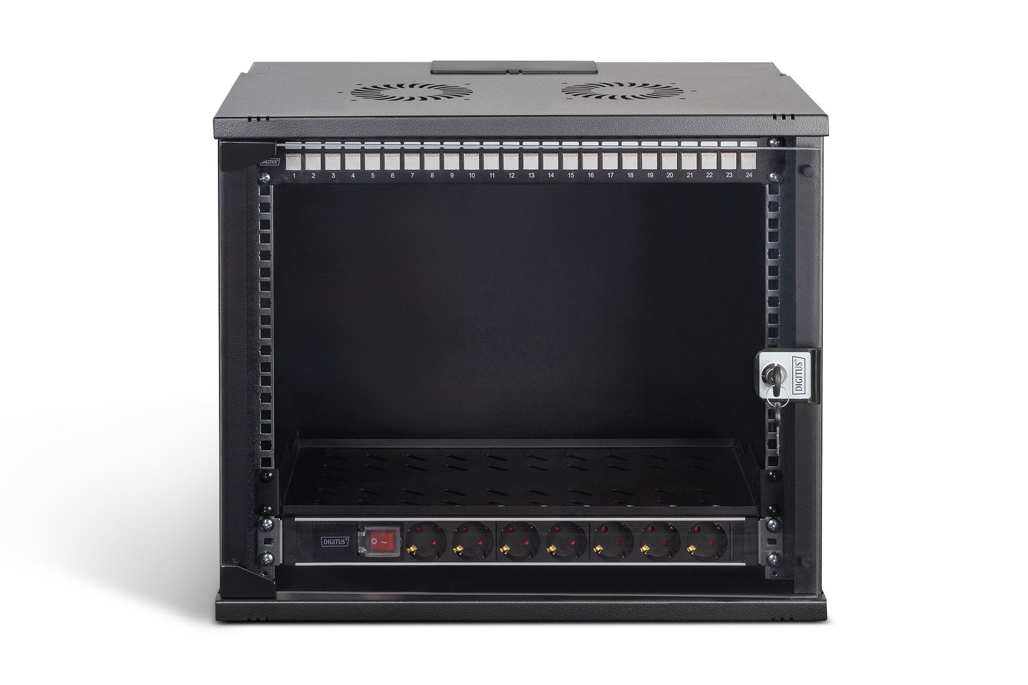EAN 4016032499657 - Digitus DN-49205-SET armario rack Bastidor de pared Negro imagen 4