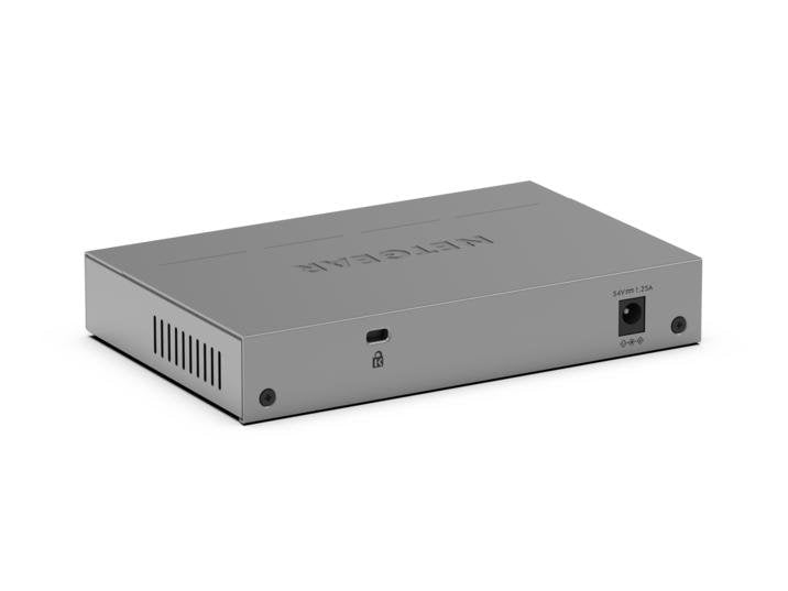 EAN 0606449174694 - NETGEAR GS105P No administrado Gigabit Ethernet (10/100/1000) Energía sobre Ethernet (PoE) Montaje en par imagen 4