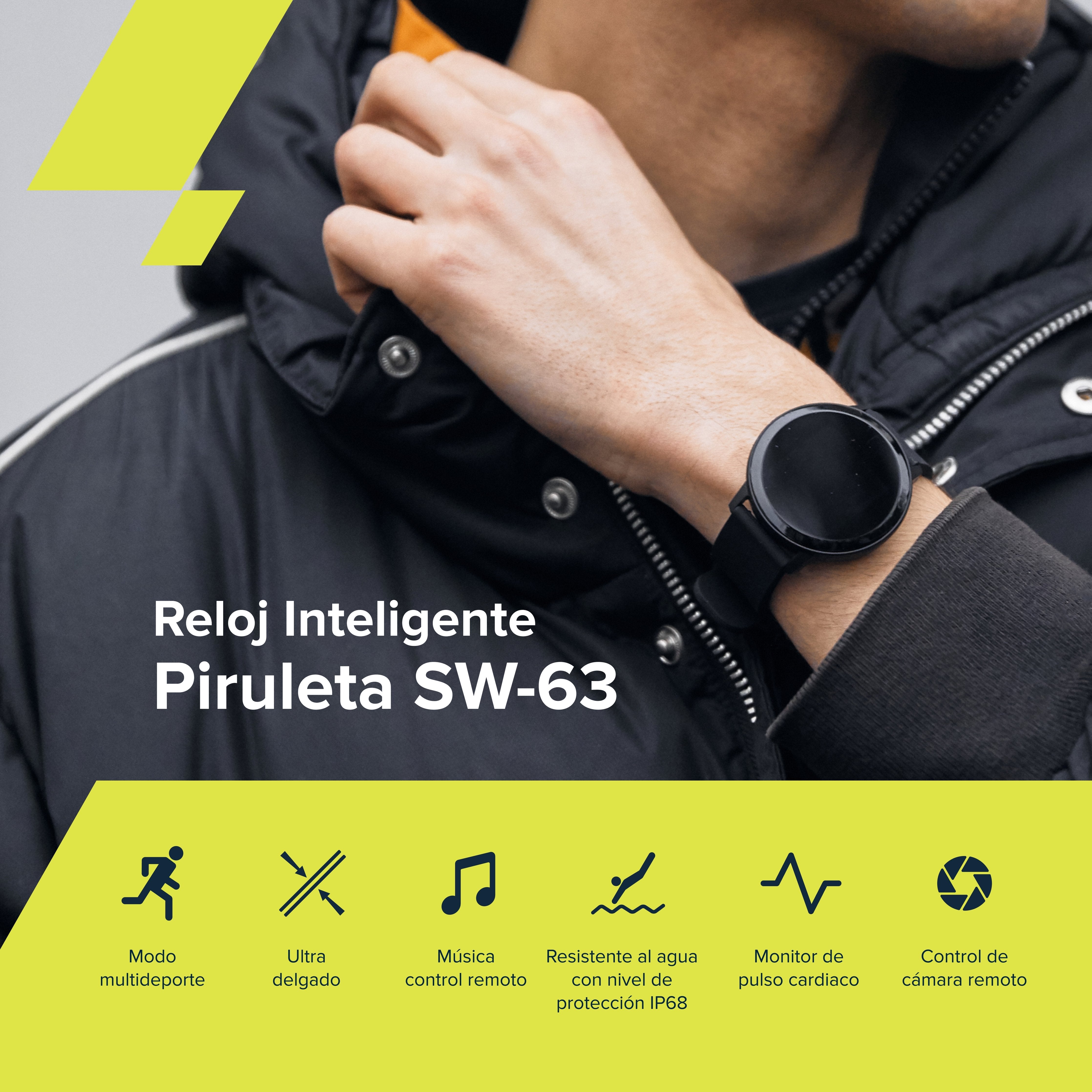 Smartwatch Lollypop Negro Canyon