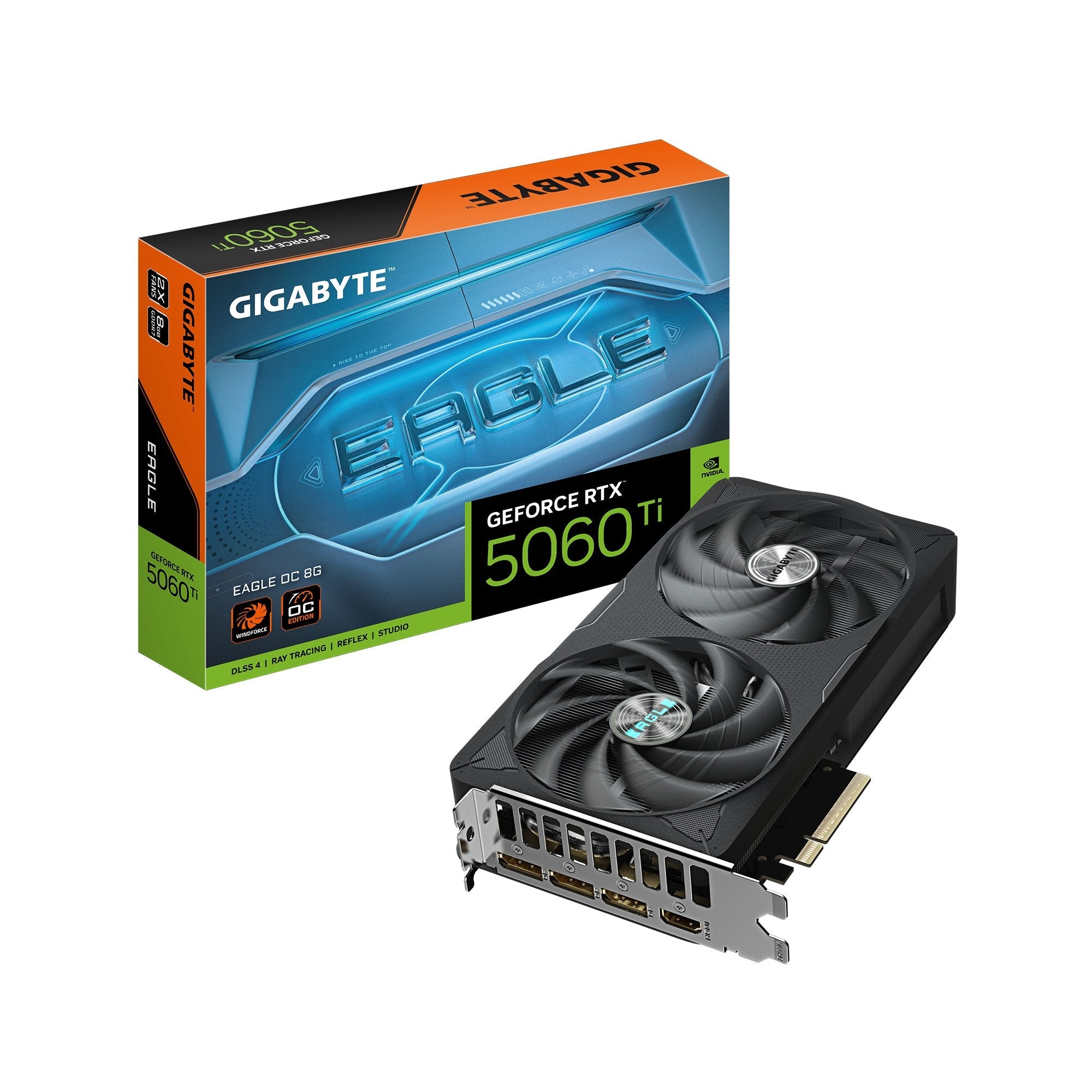 EAN 4719331356101 - GIGABYTE GeForce RTX 5060 Ti EAGLE OC 8G NVIDIA imagen 1