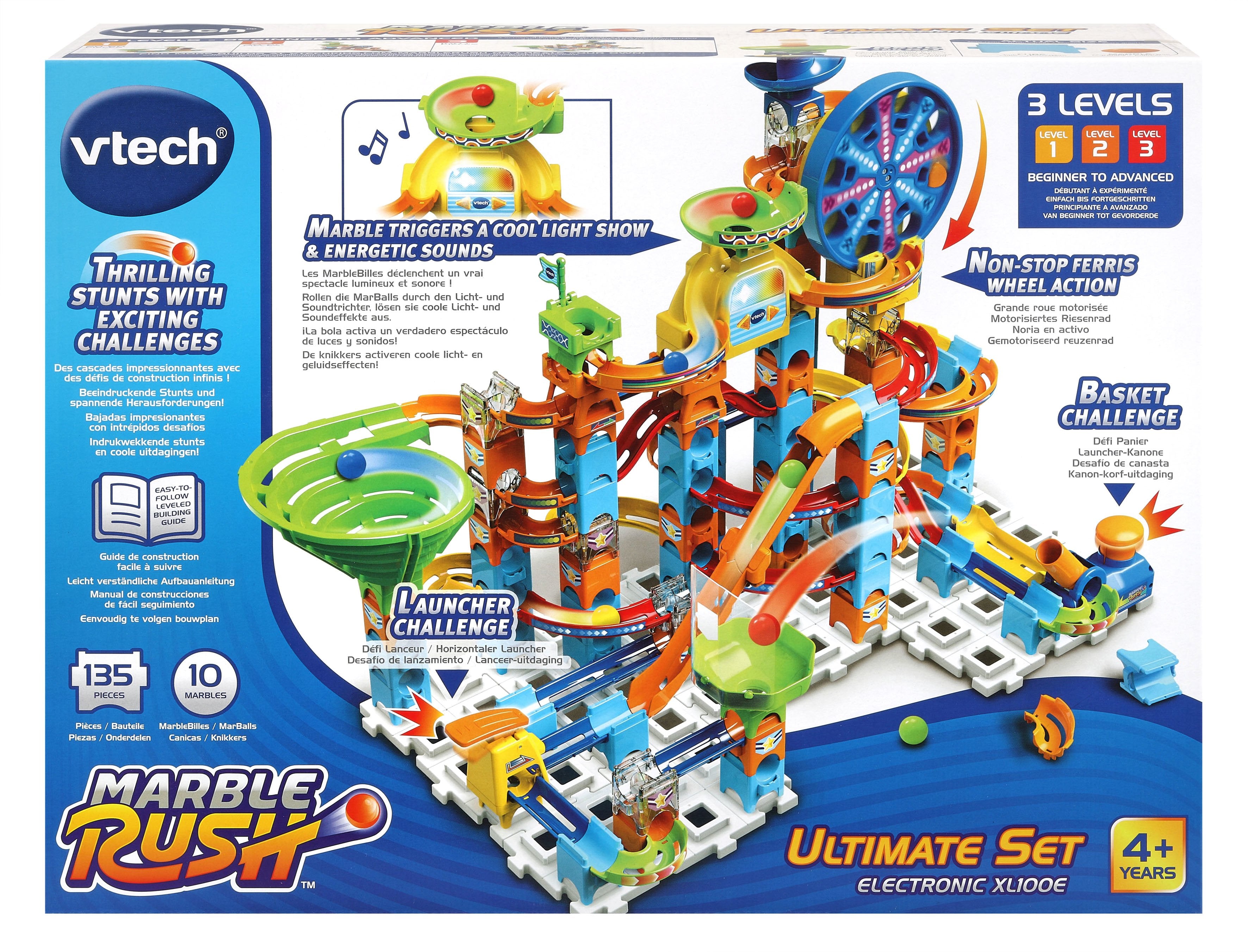 Pista Vtech Marble Rush - Ultimate Set Xl100 E,  80-542349