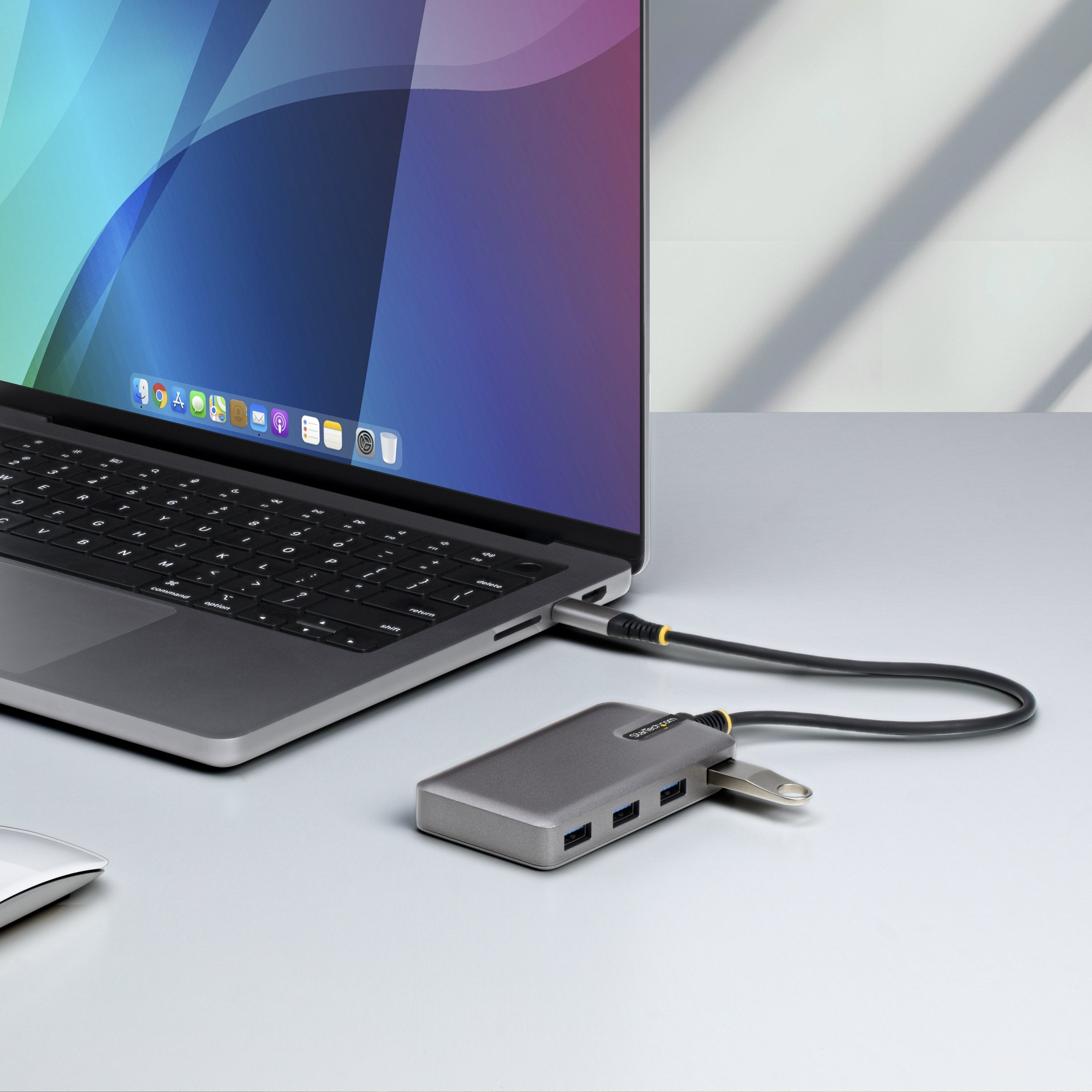 EAN 0065030893251 - StarTech.com 5G4AB-USB-C-HUB hub de interfaz USB 3.2 Gen 1 (3.1 Gen 1) Type-C 5000 Mbit/s Gris imagen 7
