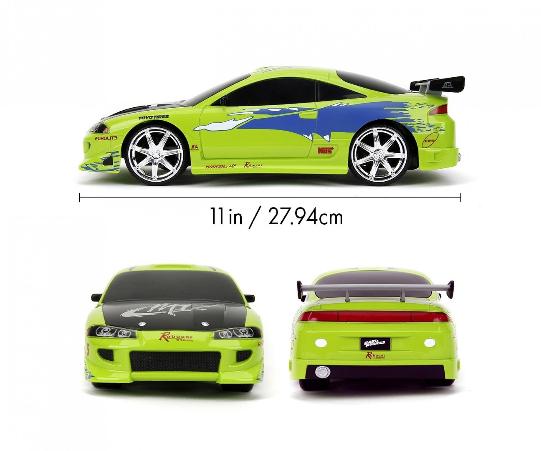 Jada Fast & Furious Rc 1995 Mitsubishi 1:16        253206014