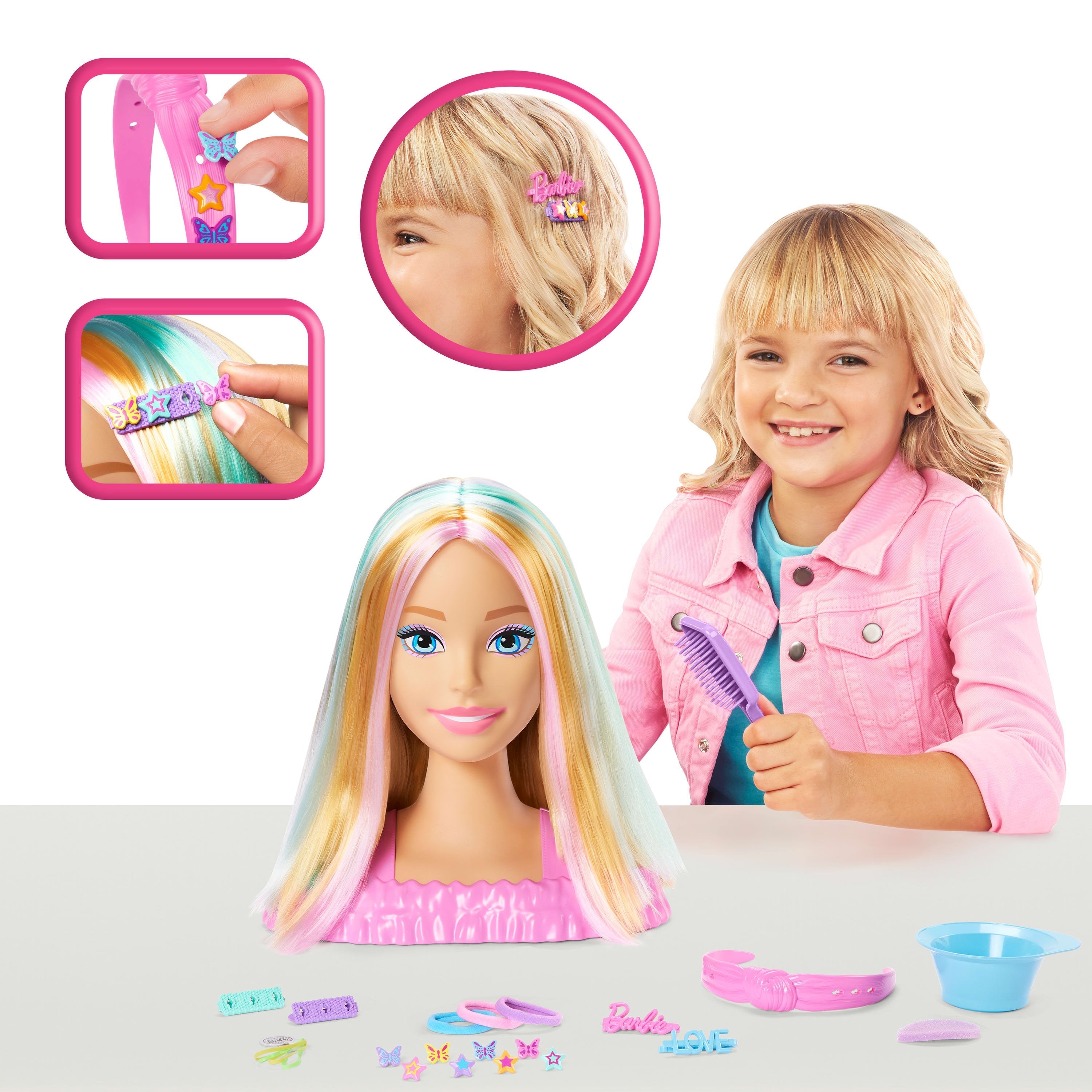 Glowa Do Stylizacji Barbie Deluxe Blond