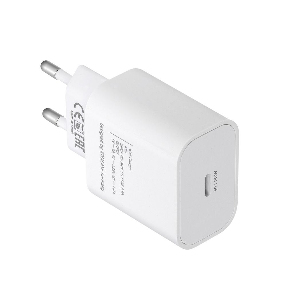 Mobile Charger Wall/White Ps4101 W00 Rivacase