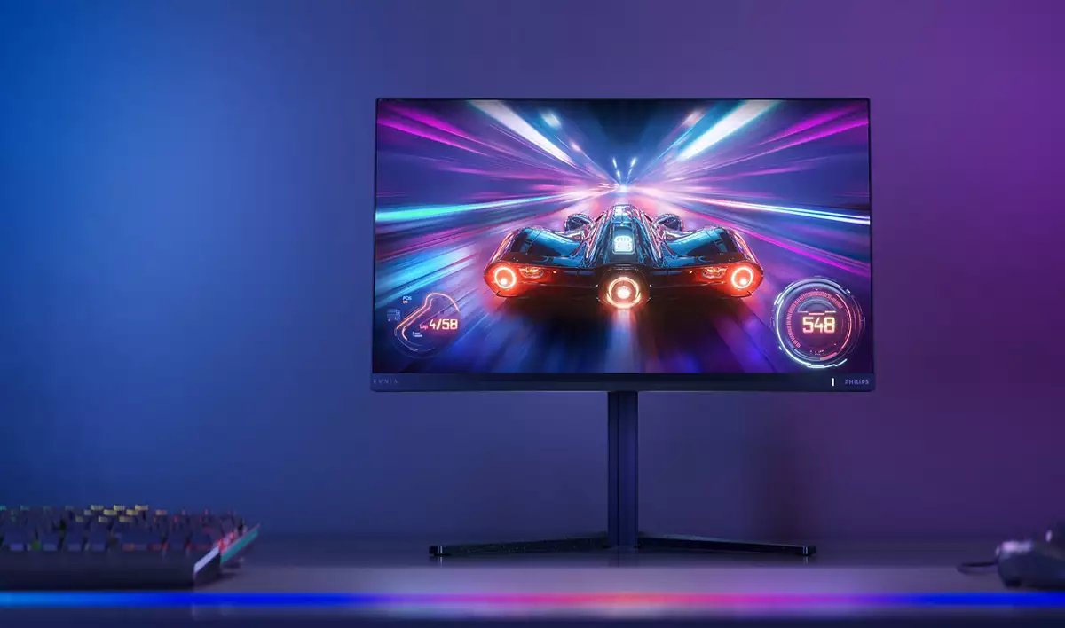Monitor Philips  24.5" Ips Fhd 390hz 400cd M2 0.3ms Hdmi 2.0x2 Dp 1.4 Pivot 25m2n5200u/00*