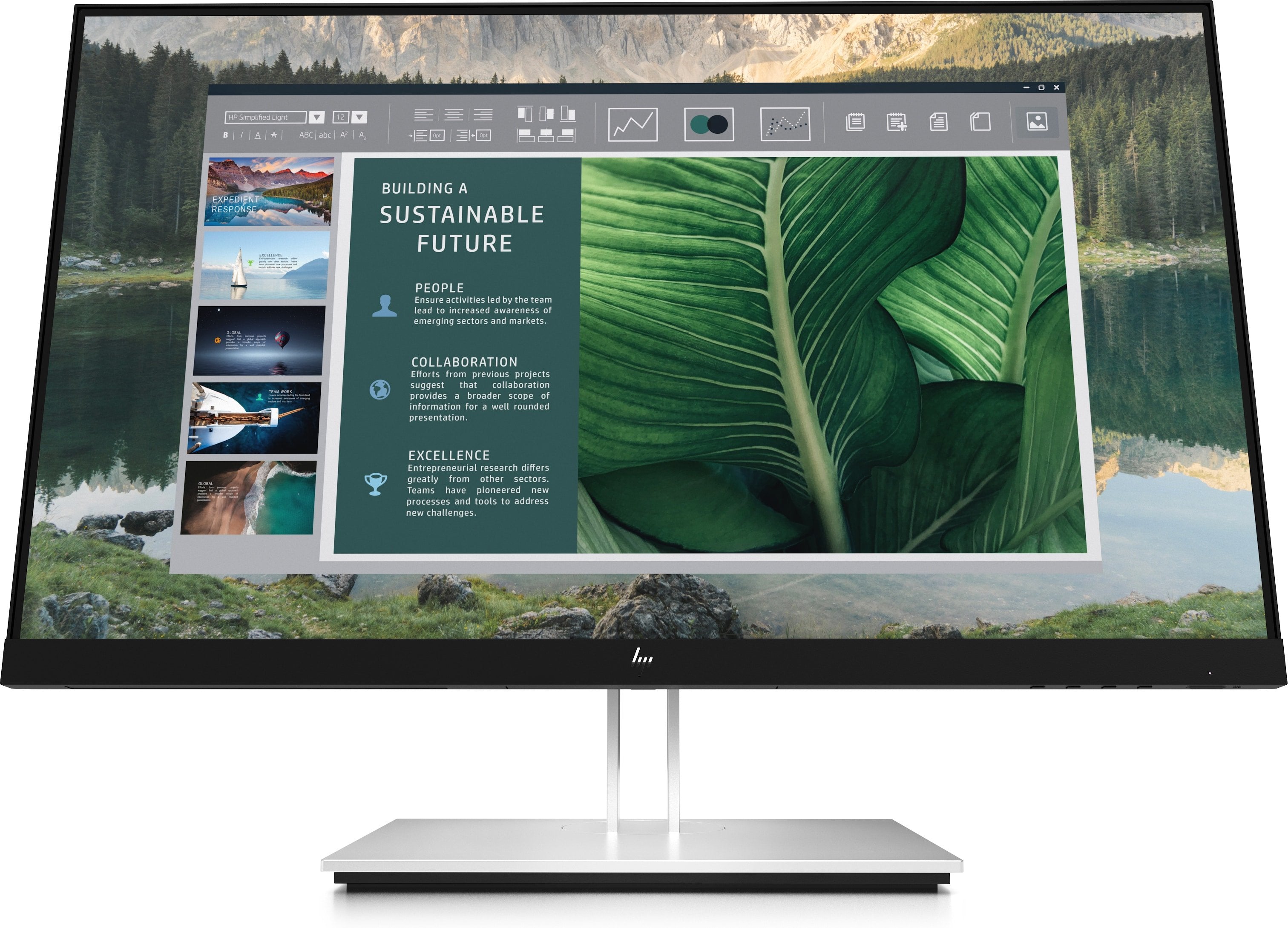 Monitor Hp E24u G4 23.8" Ips Fhd 16:9 1000:1 250cd/M2 5ms Hdmi Dp Usb-C Usb Hub